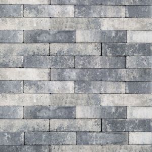 Dikformaat XL Strak 28x7x8 cm Grijs/Zwart
