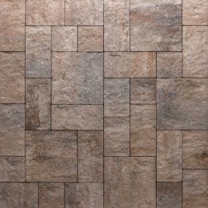 Dit is een product foto van de Everton Camelot Paving Wave RS Wildverband 6 cm Kilimanjaro. De tuintegel is geschikt voor het aanleggen van een oprit, tuinpad en terras.