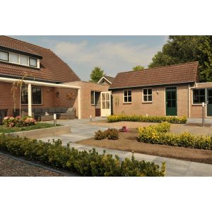 Terras+ tegel 60x60x4 cm Grezzo