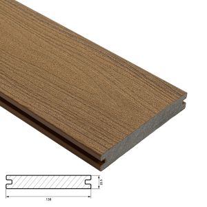 Fiberdeck Harmony Vlonderplank 22,5x138 mm - Lengte 500 cm - Indian Summer (massief)