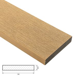 Fiberdeck Vintage Vlonder Kantplank 22,5x138 mm - Lengte 300 cm - Cedar (massief)