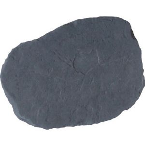 Staptegel Flagstone Ø50x4 cm Antraciet