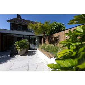 GeoCeramica® 80x80x4 Concreet Silver