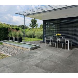 GeoCeramica 120x60x4 Chateaux Antracite - MBI de Steenmeesters