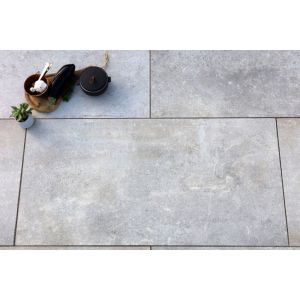 Keramische Tegel GeoCeramica® topplaat 120x60x1 cm Chateaux Taupe