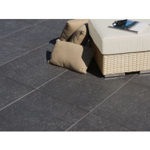 GeoCeramica® topplaat 60x60x1 BB Stone Black