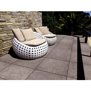 GeoCeramica® 60x60x4 BB Stone Dark Grey