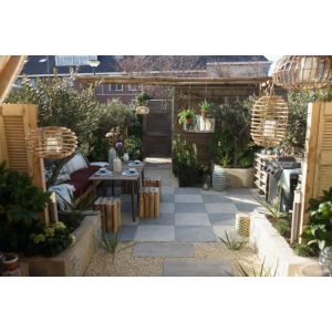 GeoCeramica® topplaat 60x60x1 Evoque Beige