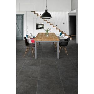Keramische Tegel GeoCeramica® topplaat 60x60x1 cm Evoque Fumo