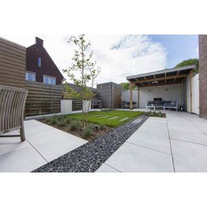 Keramische Tegel GeoCeramica® topplaat 60x60x1 cm Evoque Perla