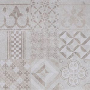 GeoCeramica® topplaat 60x60x1 Mosaik Beige