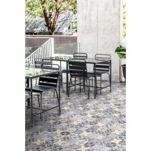 Keramische Tegel GeoCeramica® topplaat 60x60x1 cm DueDecora Multicolor