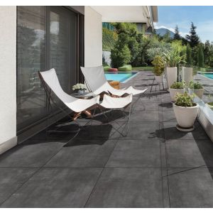 GeoCeramica® 60x60x4 Flow Black