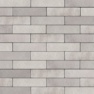 Sfeerimpressie van een oprit bestraat met GeoKlinker Plus ZF Lazise dikformaat betonstenen met een kleurechte toplaag.