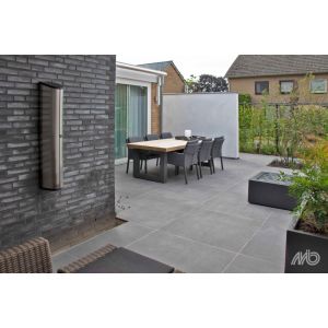 Keramische Tegel Premium Line 100x100x2 cm Gigante Porto Dark