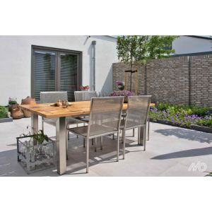 Keramische Tegel Premium Line 100x100x2 cm Gigante Porto Grey