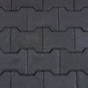 H-verbandsteen 8 cm antraciet komo