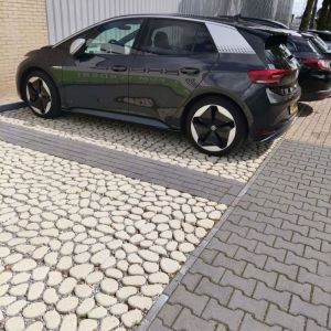 H-verbandsteen 8 cm Antraciet komo