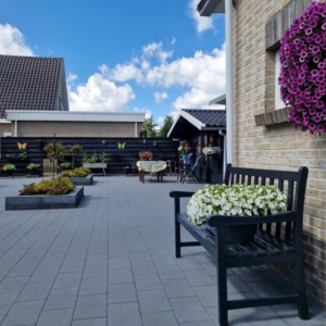 H2O Comfort Square 20x30x6 cm Black