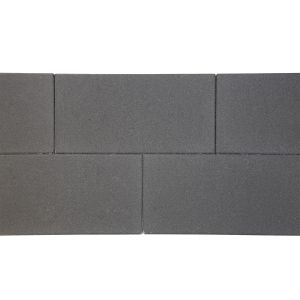 H2O Square 30x60x5 cm Black Emotion