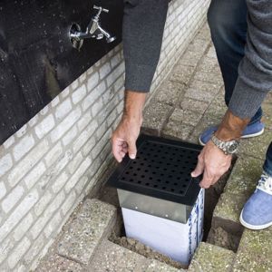 Hydroblob IP15 GZ Infiltratie put rooster grafiet - 25x25x35 cm