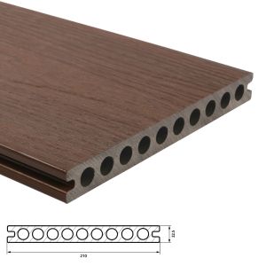 Fiberdeck Premium Vlonderplank 22,5x210 mm - Lengte 300 cm - Ipé (RHK)