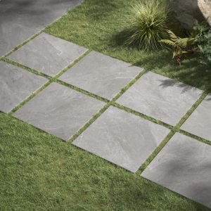 Keramische Tegel Sintesi 80x80x2 cm J.U.S.T. Ash