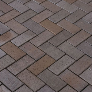 Keiformaat ongetrommeld 5,2 cm Genova (blauw-bruin)
