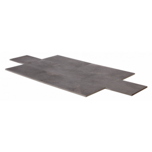 Keramische tuintegel DUE 60x60x2 cm Trentino Marrone