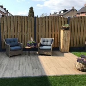 Keramische Tegel Cera3line Lux & Dutch 45x90x3 cm Suomi Brown