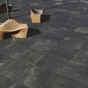 Keramische Tegel Cera3line Lux & Dutch 60x60x3 cm Peacock Black