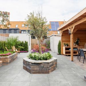 Keramische Tegel Cera3line Lux & Dutch 60x60x3 cm Peacock Blue