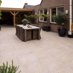 Keramische Tegel Ceramaxx 60x60x2 cm Andes Moka