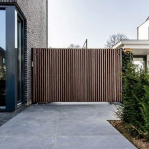 Keramische Tegel Ceramaxx 60x60x3 cm Ardeche Carbon