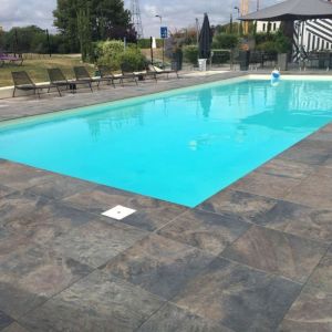 Keramische Tegel Ceramaxx 60x60x3 cm Durban Slate Multicolor