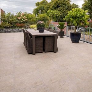 Keramische Tegel Ceramaxx 90x90x3 cm Andes Moka