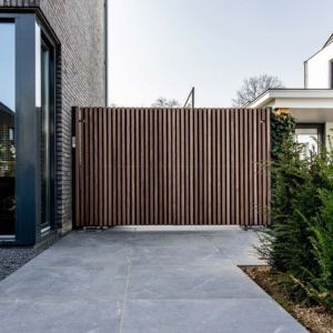 Keramische Tegel Ceramaxx 90x90x3 cm Ardeche Carbon