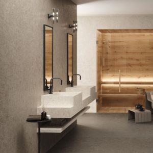 Keramische Tegel Ceramica Lastra 120x120x2 cm Boost Stone Clay