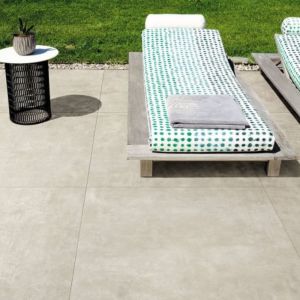 Keramische Tegel Ceramica Lastra 120x120x2 cm Boost White