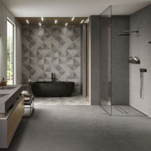 Keramische Tegel Ceramica Lastra 60x120x2 cm Boost Stone Smoke