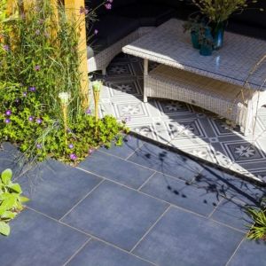 Keramische Tegel CeraQuattro® Bari 60x60x4 cm Black