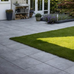 Keramische Tegel CeraQuattro® Bari 80x80x4 cm Grey