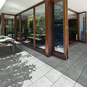 Keramische Tegel Cerasun 3+1 40x80x4 cm Moderno Nero