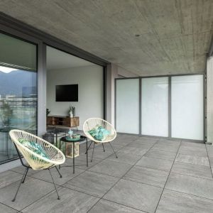 Keramische Tegel Cerasun 3+1 40x80x4 cm Palermo Grigio
