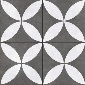 Keramische Tegel Cerasun 3+1 60x60x4 cm Flower Decor
