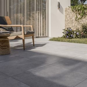 Keramische Tegel "DUE" 60x60x2 cm Bari Grigio