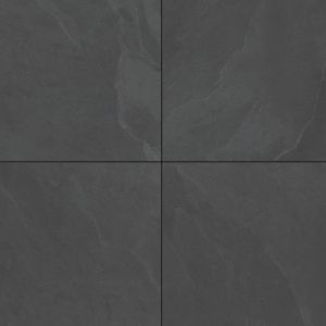 Keramische Tegel "DUE" 60x60x2 cm Pavia Antracite
