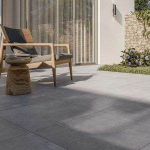 Keramische Tegel "DUE" 80x80x2 cm Bari Grigio
