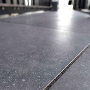 Keramische Tegel GeoCeramica® 120x60x4 cm Impasto Grigio