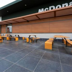 Keramische Tegel GeoCeramica®2Drive 60x60x6 cm Impasto Negro